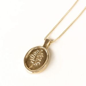 Lisa Fletcher gold plated necklace